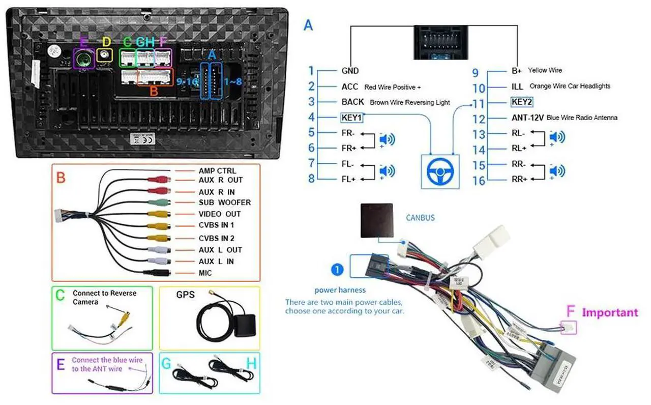 Alt view image 7 of 7 - litillbuly 10.1 Inch Car Stereo Radio Compatible for Jeep Patriot Compass 2010-2016 with Wireless CarPlay Android Auto ,Bluetooth,WiFi,SWC,Support GPS,2GB+32GB