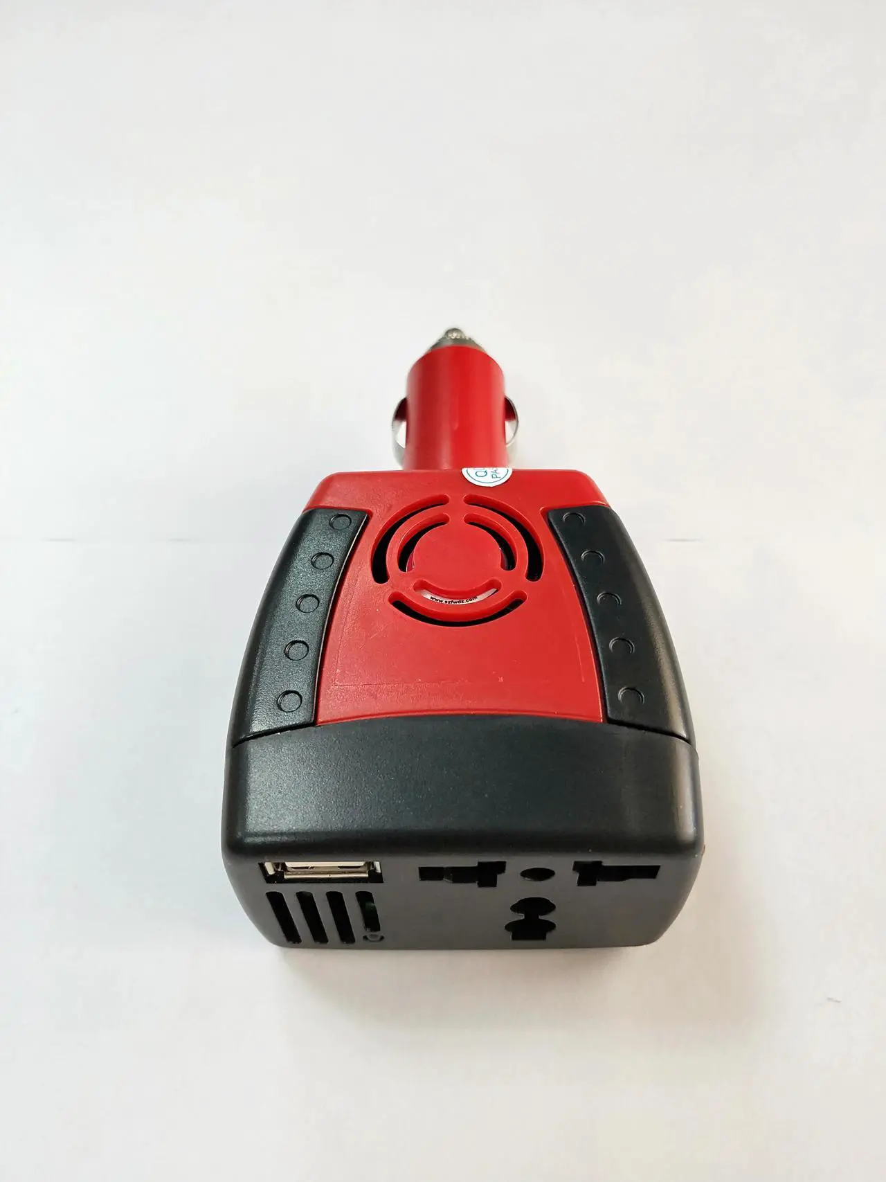 Alt view image 3 of 7 - 150W Car Power Inverter Laptop Phone Charger DC12V to AC110V Adapter + USB 5v output Car Cigarette