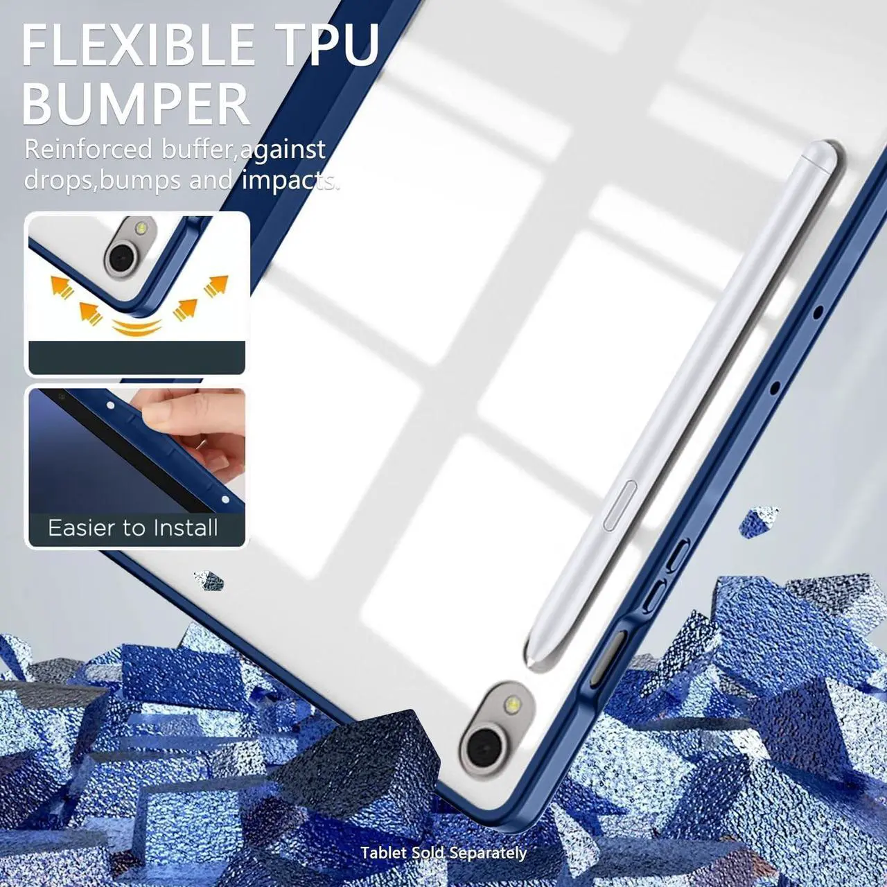 SaharaCase Venture Series Folio Case for Galaxy Tab S10 FE+ - Thumbnail 5