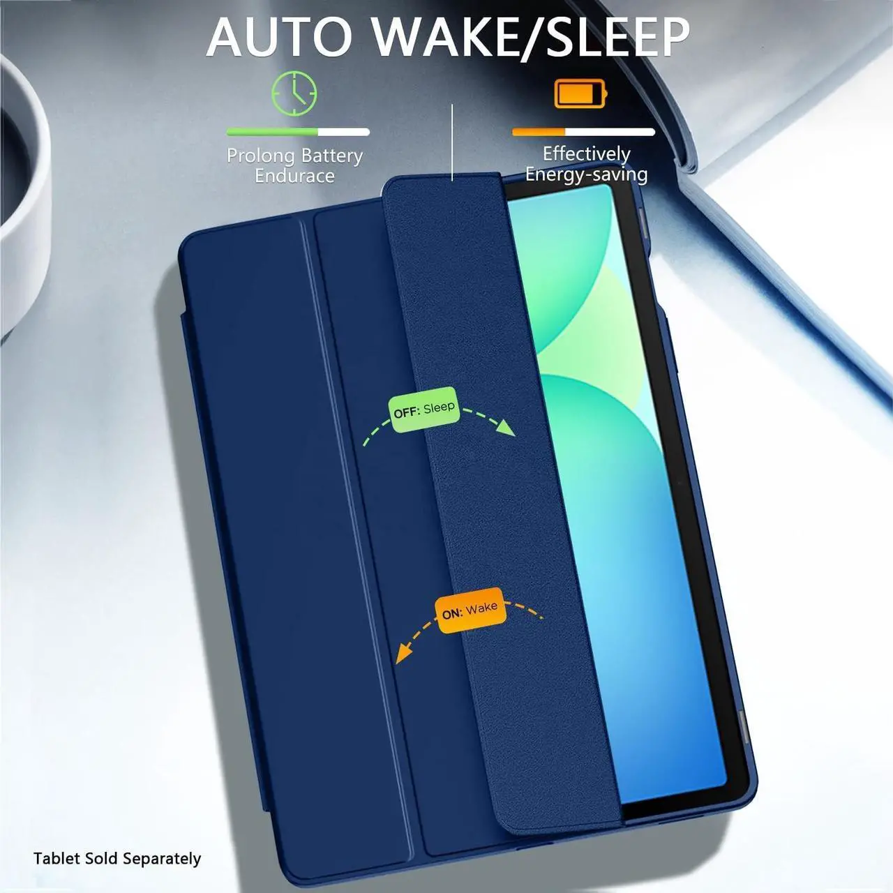 SaharaCase Venture Series Folio Case for Galaxy Tab S10 FE+ - Thumbnail 4