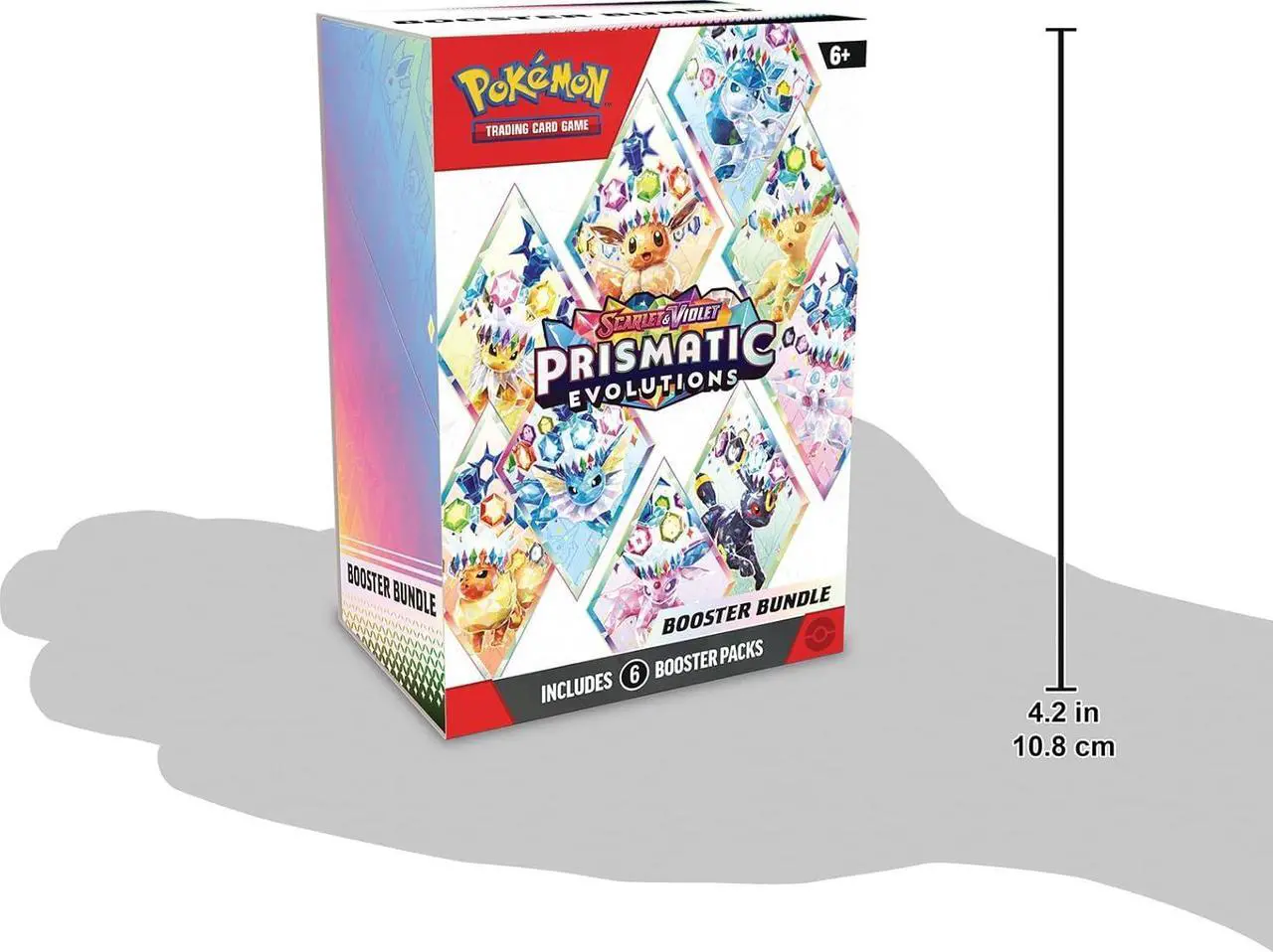 Alt view image 3 of 12 - Pokemon TCG: Scarlet & Violet - Prismatic Evolutions Booster Bundle