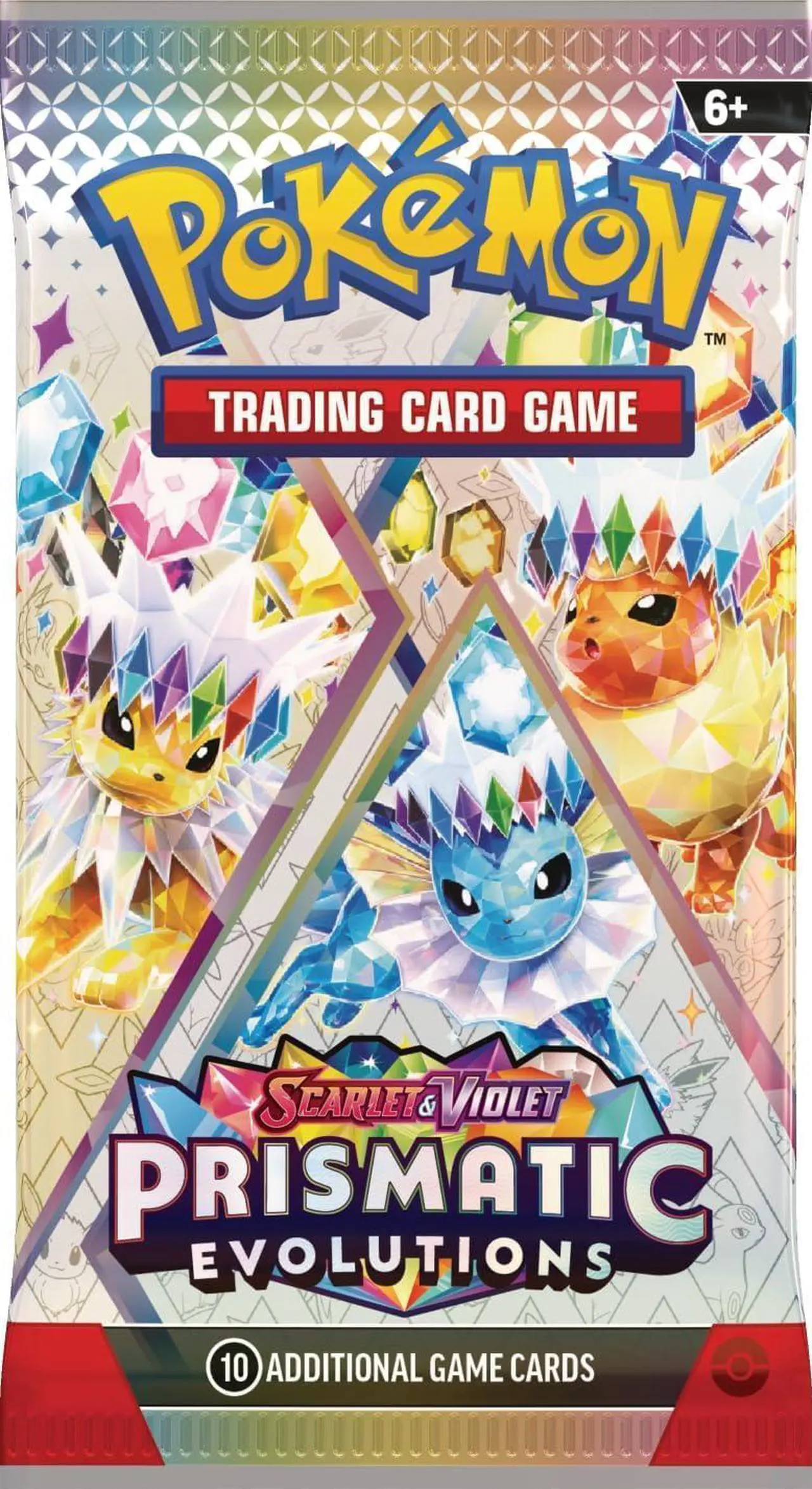 Alt view image 4 of 12 - Pokemon TCG: Scarlet & Violet - Prismatic Evolutions Booster Bundle