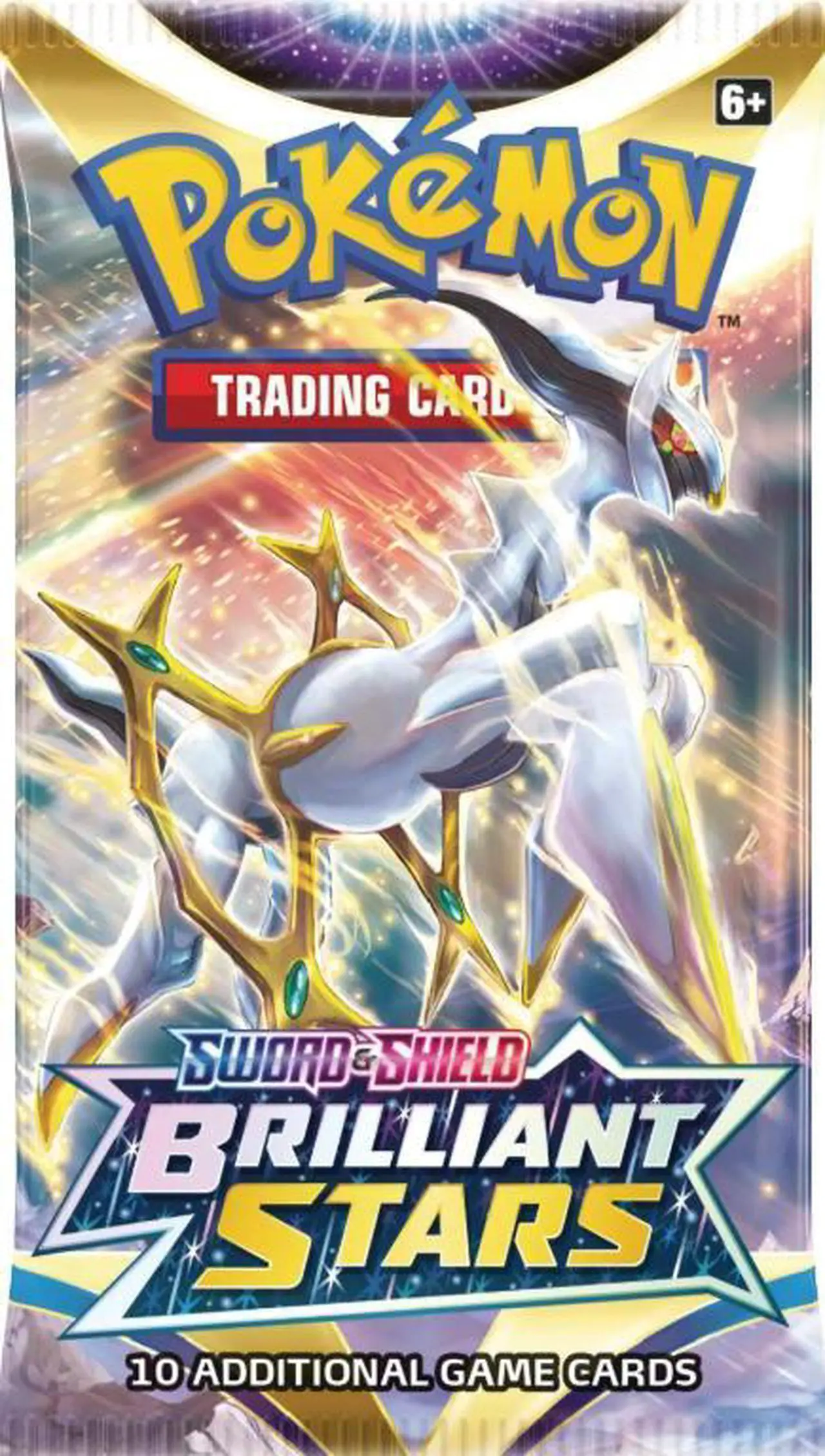 Alt view image 2 of 5 - Pokemon TCG: Sword & Shield - Brilliant Stars Booster Pack - Random Artwork
