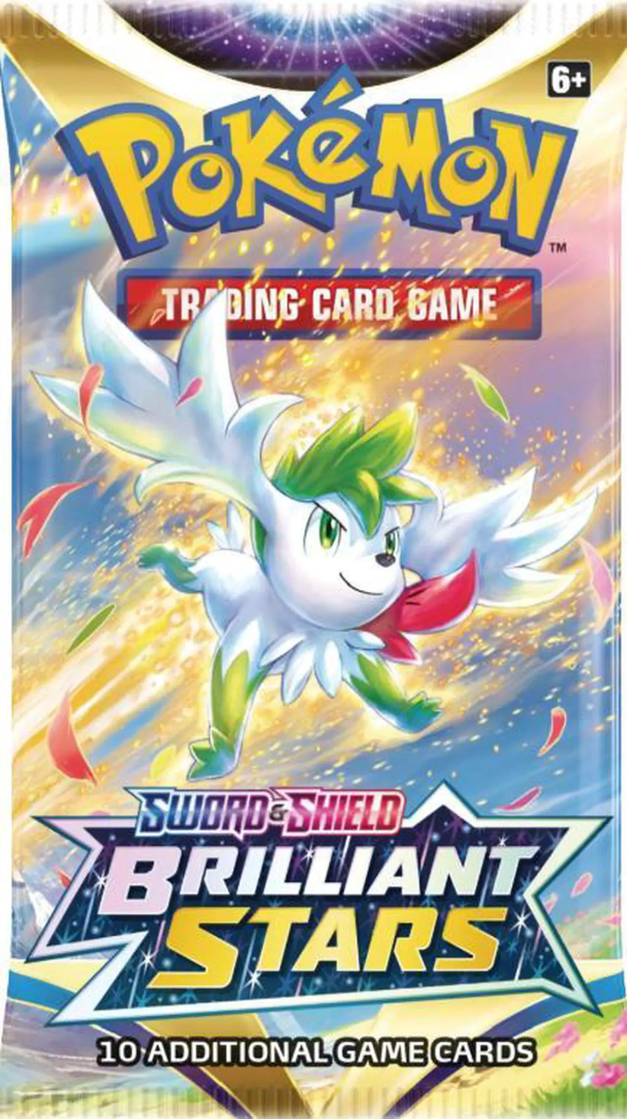Alt view image 3 of 5 - Pokemon TCG: Sword & Shield - Brilliant Stars Booster Pack - Random Artwork