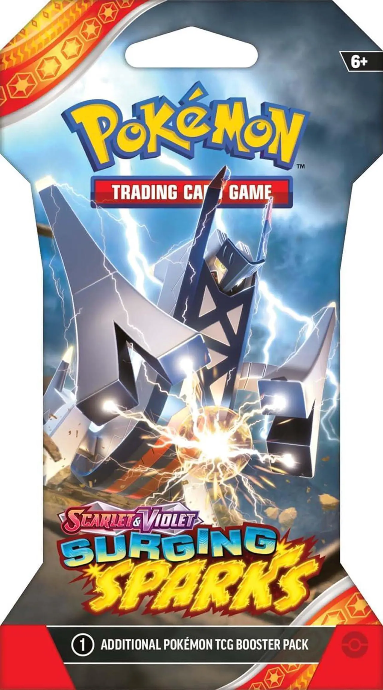 Alt view image 3 of 5 - Pokemon TCG: Scarlet & Violet - Surging Sparks Sleeved Booster Pack - Random Artwork