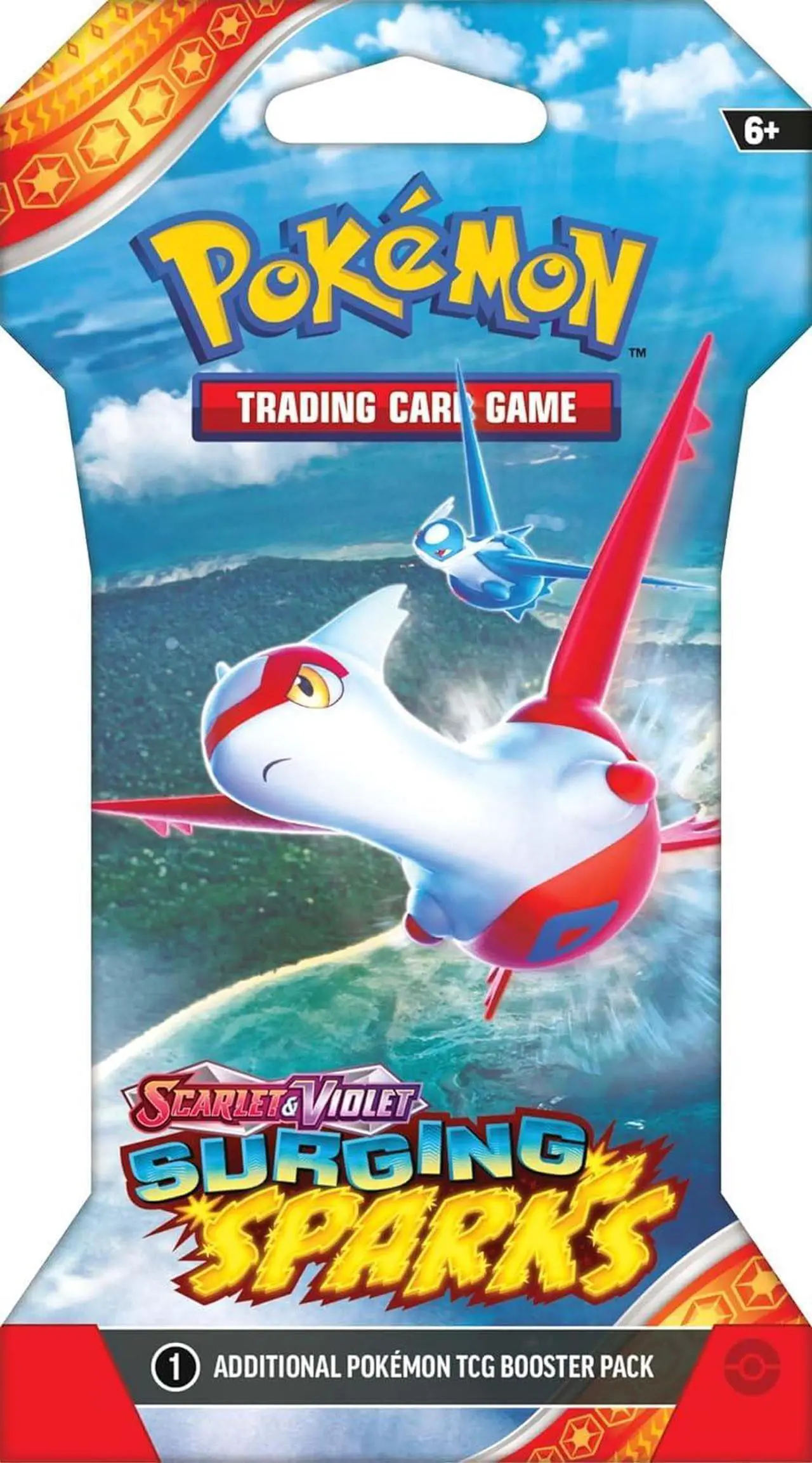 Alt view image 4 of 5 - Pokemon TCG: Scarlet & Violet - Surging Sparks Sleeved Booster Pack - Random Artwork