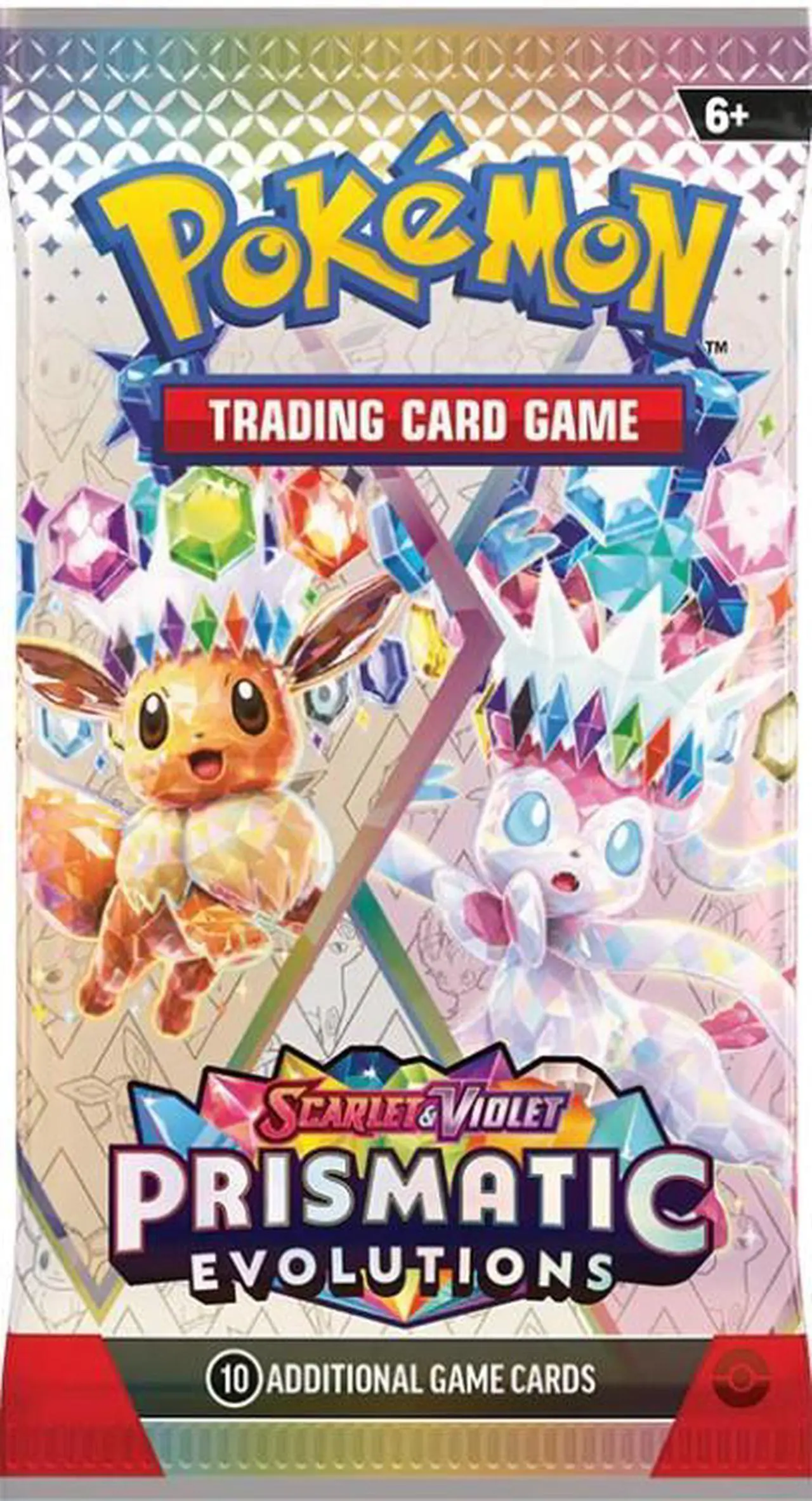 Alt view image 2 of 5 - Pokemon TCG: Scarlet & Violet - Prismatic Evolutions Booster Pack - Random Artwork