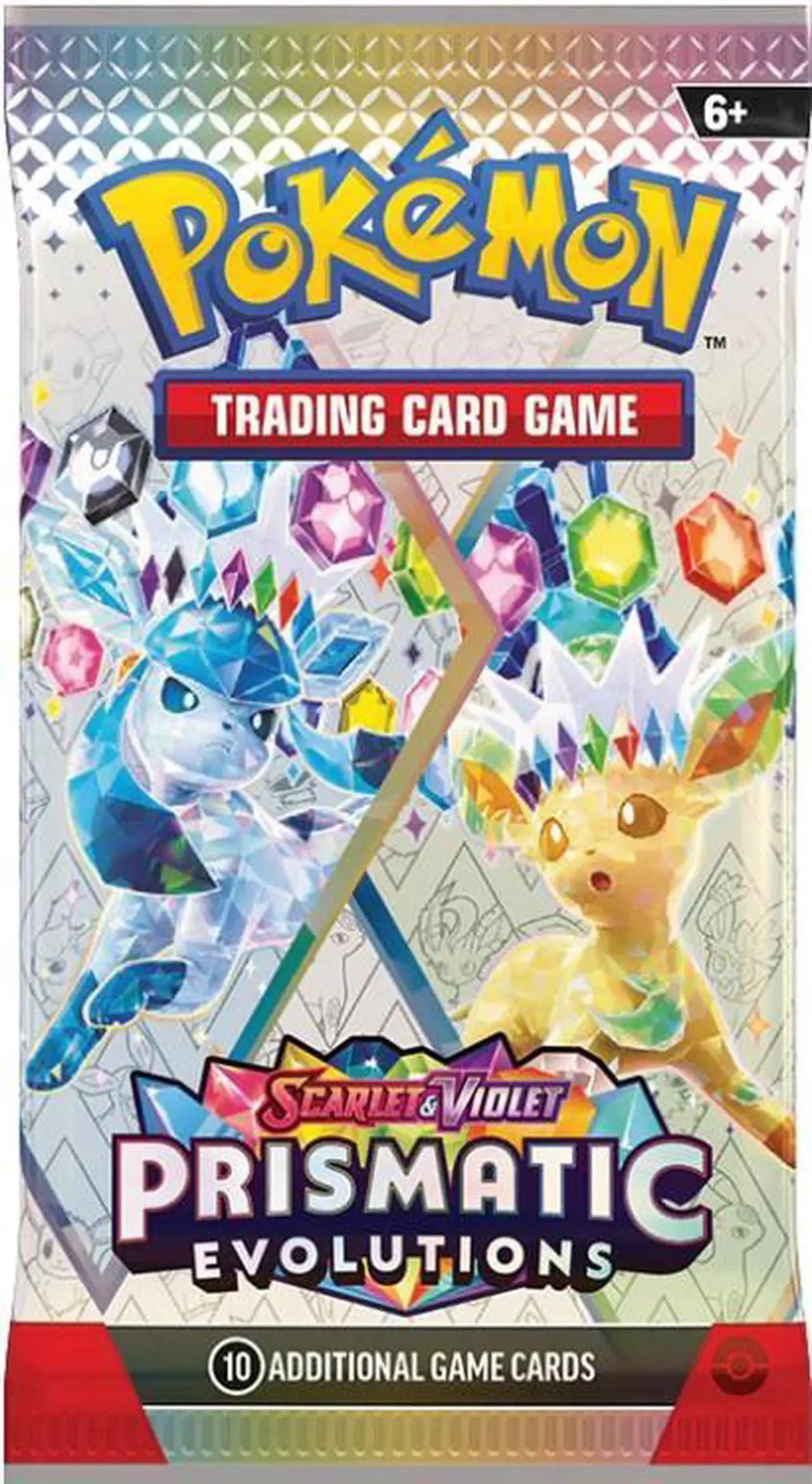 Alt view image 3 of 5 - Pokemon TCG: Scarlet & Violet - Prismatic Evolutions Booster Pack - Random Artwork