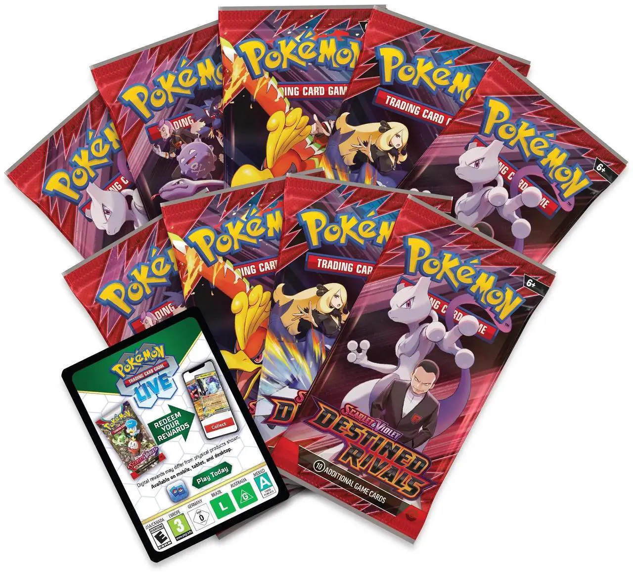 Alt view image 4 of 4 - Pokemon TCG: Scarlet & Violet - Destined Rivals Elite Trainer Box