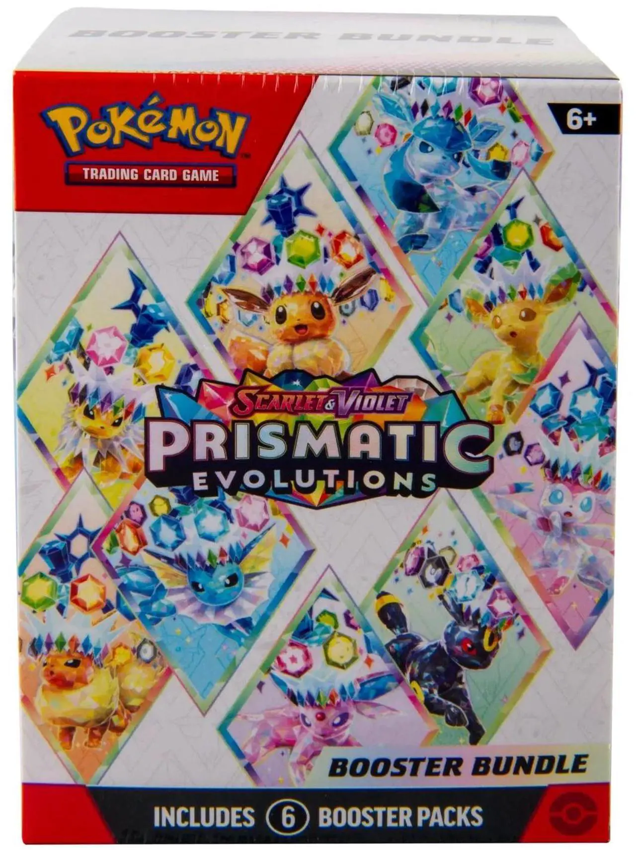 Alt view image 9 of 12 - Pokemon TCG: Scarlet & Violet - Prismatic Evolutions Booster Bundle