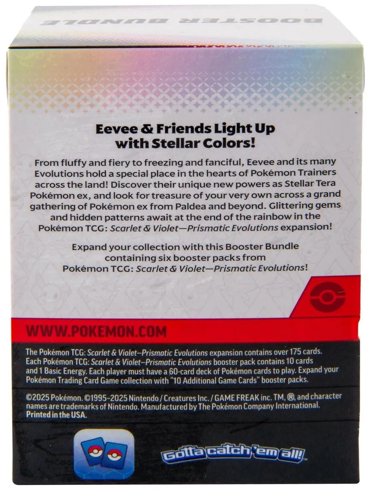 Alt view image 10 of 12 - Pokemon TCG: Scarlet & Violet - Prismatic Evolutions Booster Bundle