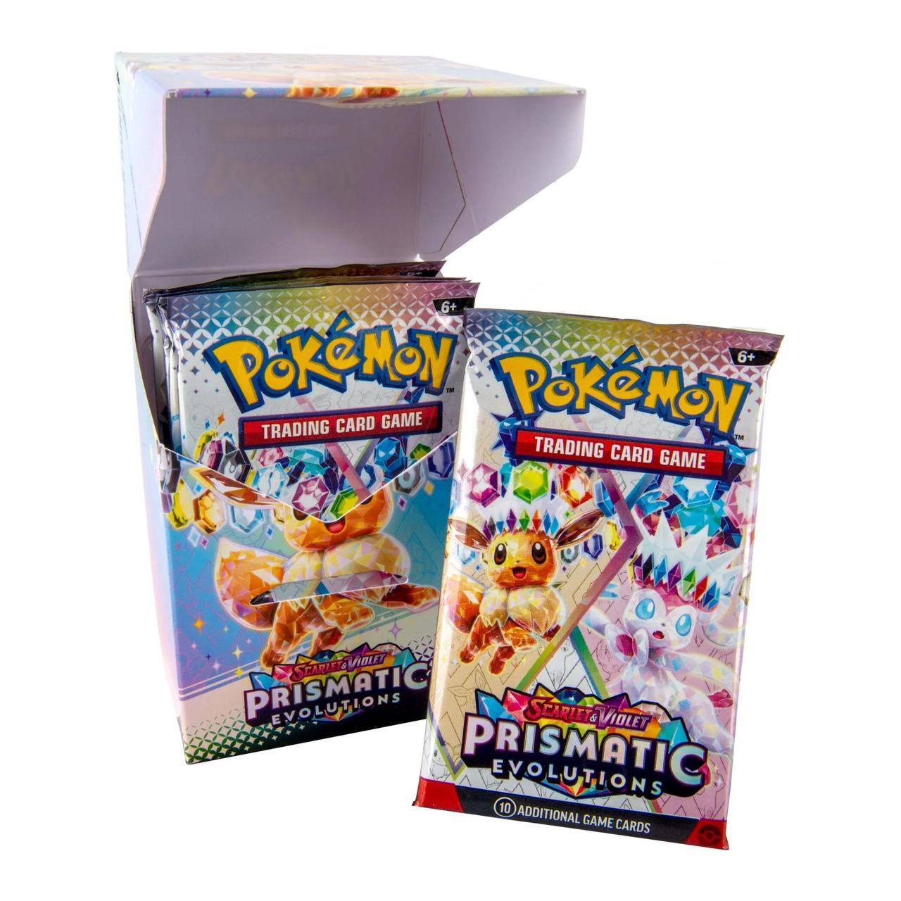 Alt view image 11 of 12 - Pokemon TCG: Scarlet & Violet - Prismatic Evolutions Booster Bundle
