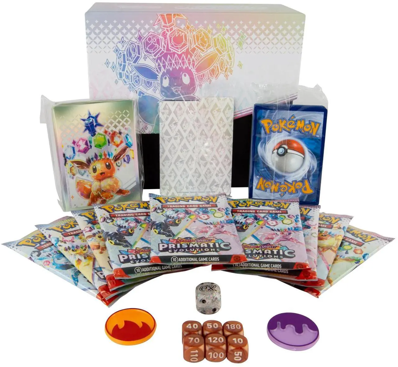 Alt view image 7 of 9 - Pokemon TCG: Prismatic Evolutions Elite Trainer Box