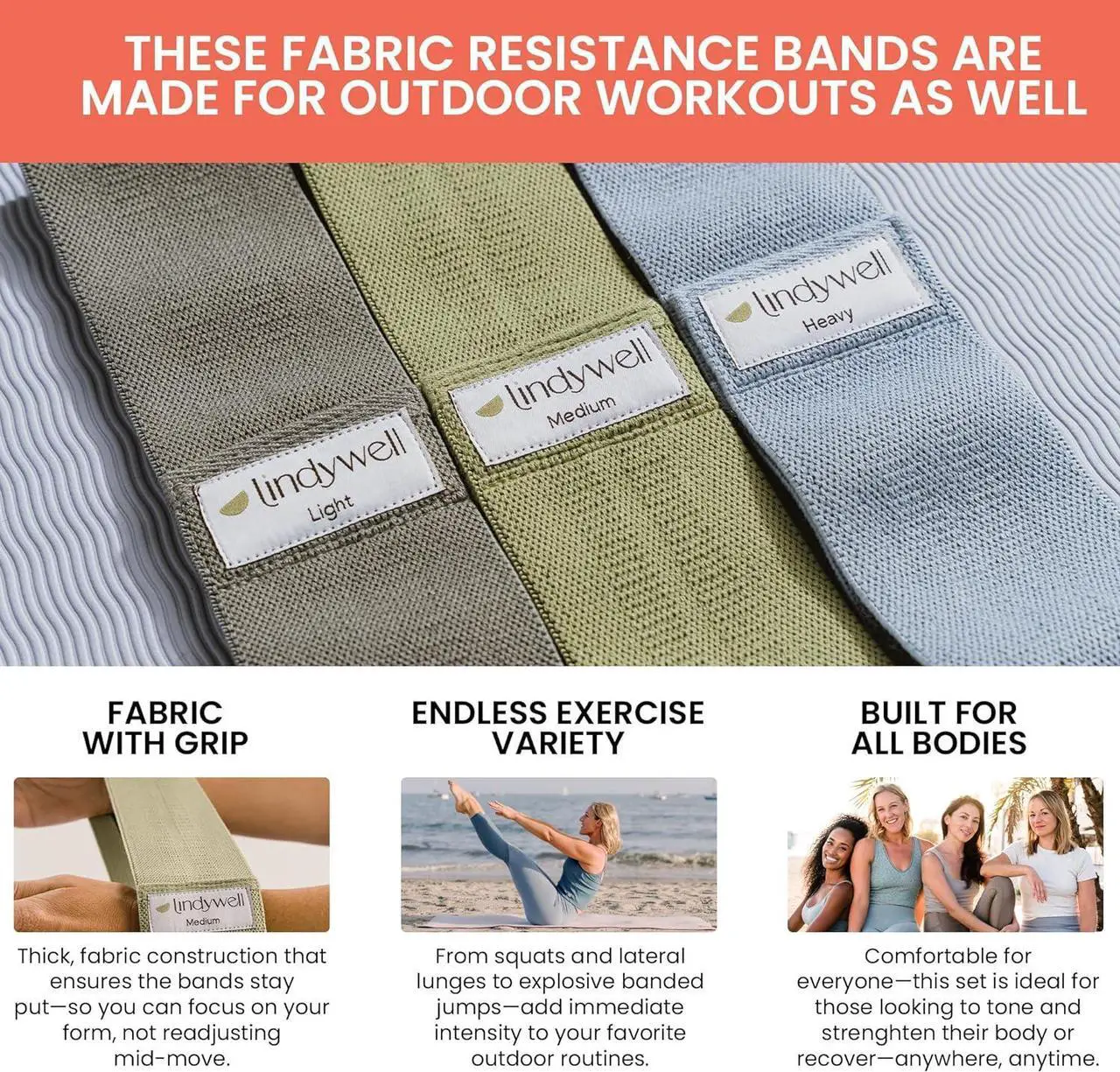 Lindywell Exercise Bands - Thumbnail 4