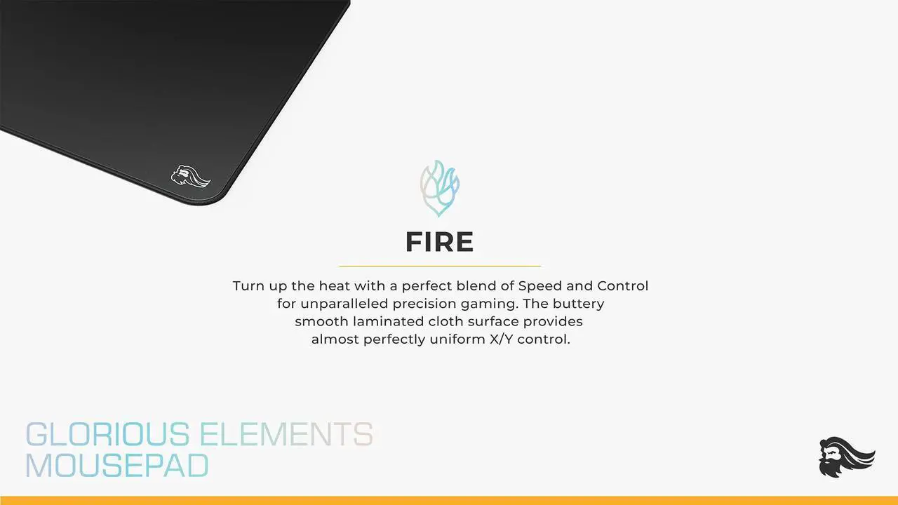 Glorious Element Mouse Pad Fire - Thumbnail 4