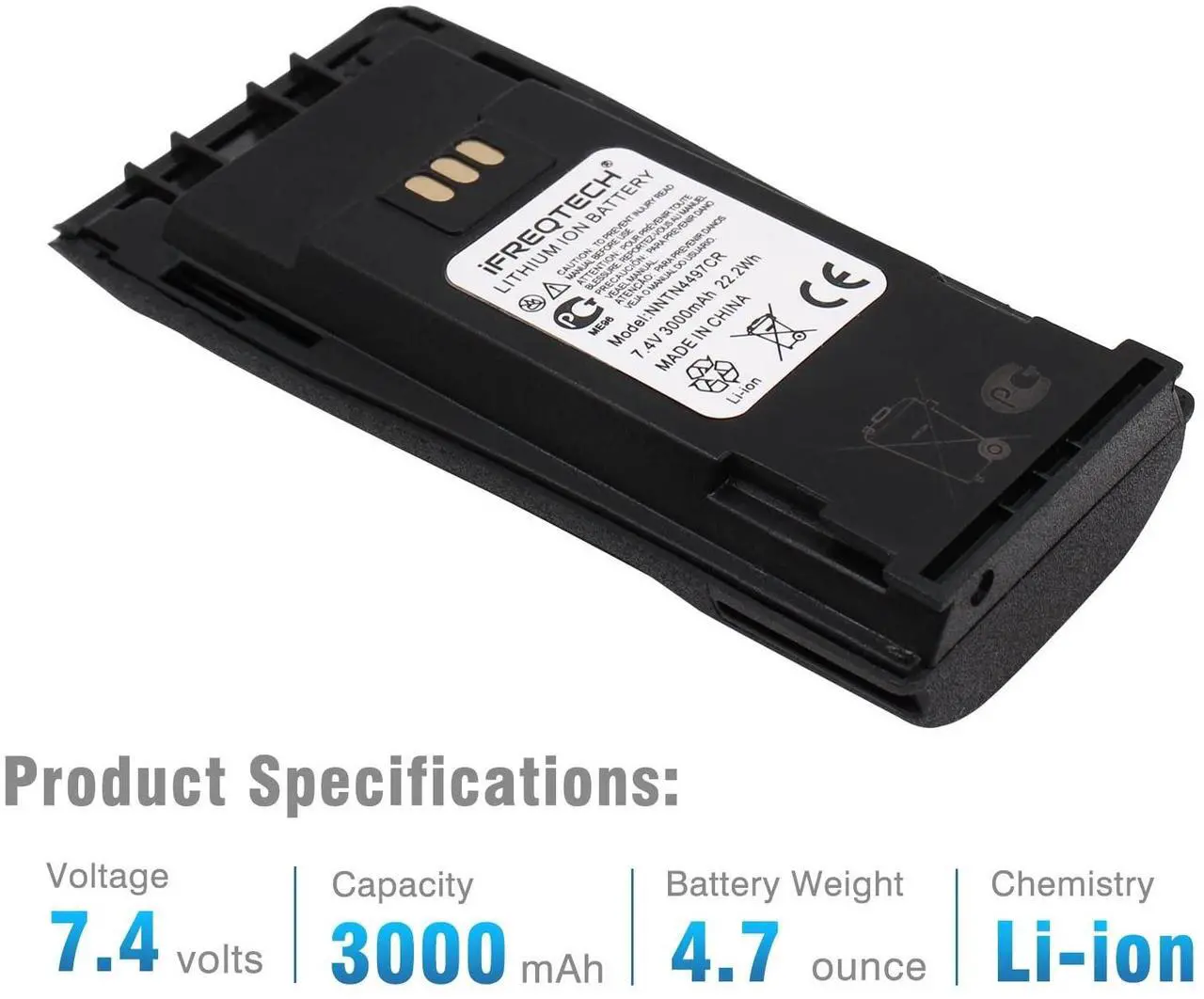 Ifreqtech NNTN4497CR Battery - Thumbnail 5