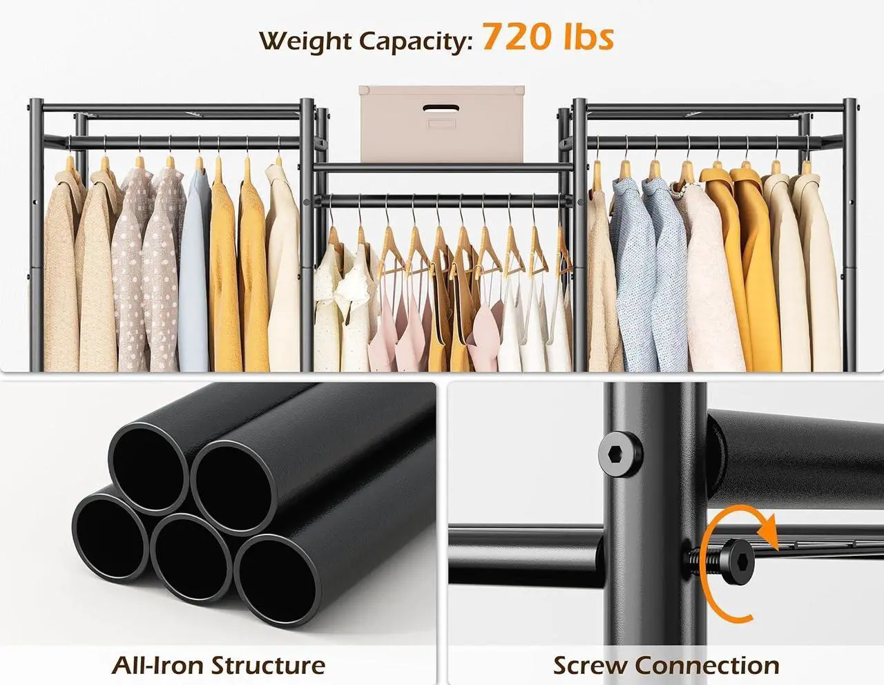 HOMIDEC Wardrobe Closet - Thumbnail 2