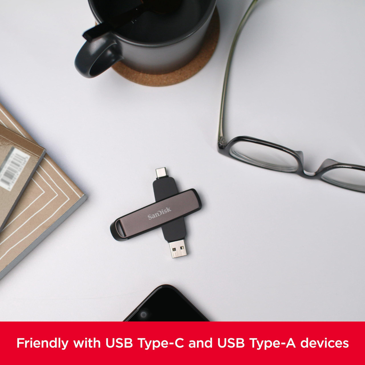 Open Box: SANDISK 512GB Extreme PRO Dual Drive - Up to 1,000MB/s, USB Type-C, and USB Type-A, High-Performance Flash Drive - SDDDE1-512G-G46 - Newegg.com - Open Box condition - Image 26