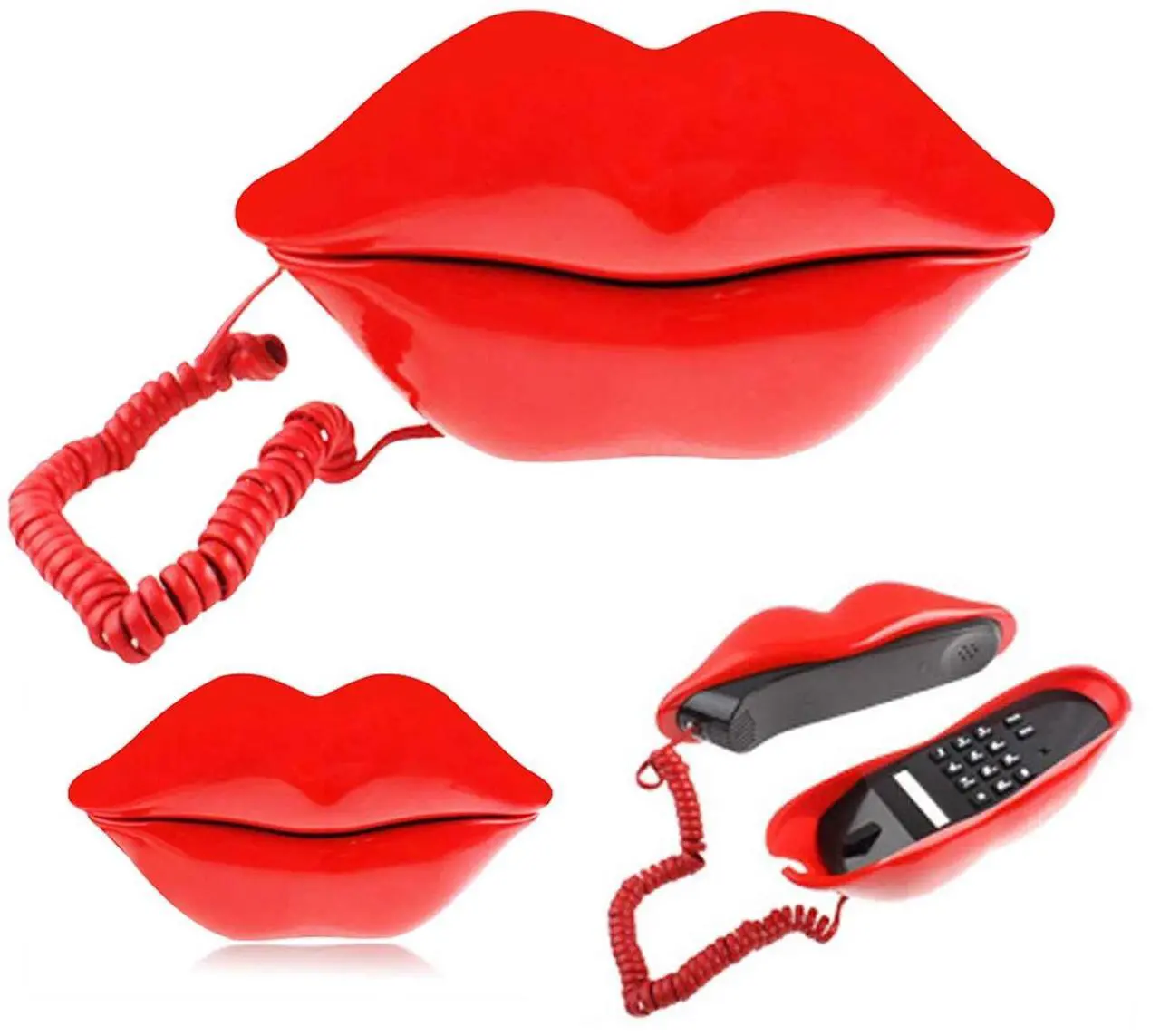 TelPal Red Mouth Telephone - Thumbnail 5