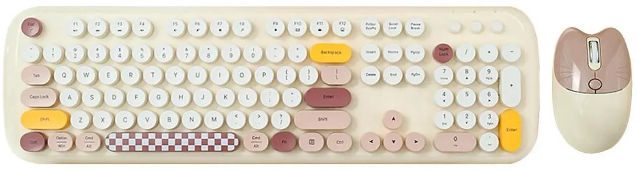 SaharaCase Wireless Keyboard and Mouse Combo - Thumbnail 2