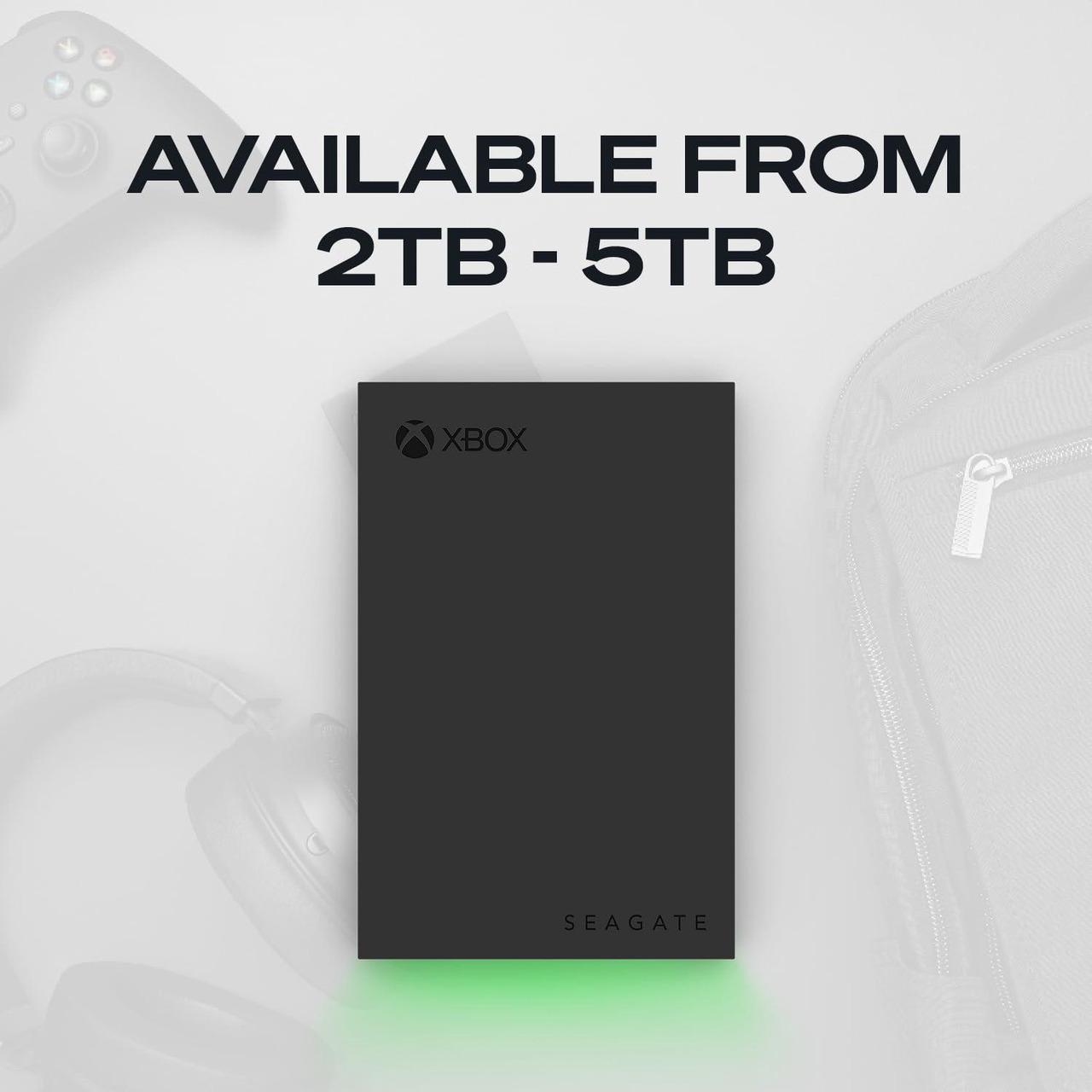 Open Box: Seagate Game Drive STKX5000403 5 TB Portable Hard Drive - External - Black - Gaming Console, Xbox, Xbox One Device Supported - USB 3.2 (Gen 1) - Newegg.com - Open Box condition - Image 40