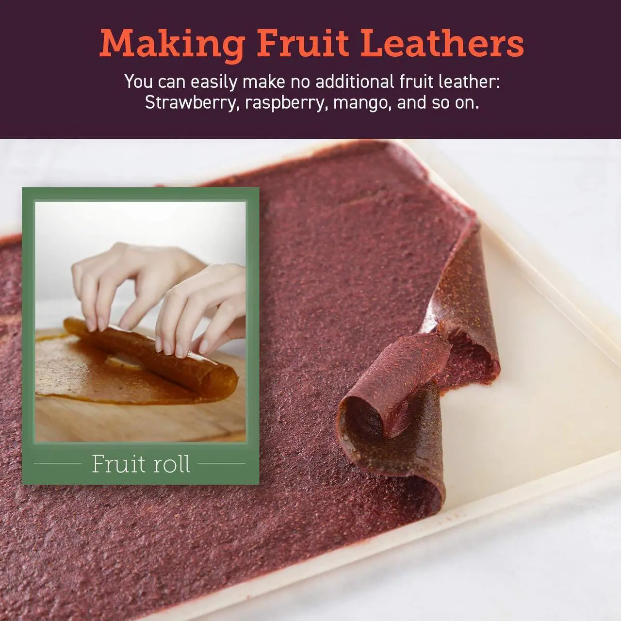 Cosori Food Dehydrator Fruit Roll Sheets - Thumbnail 5
