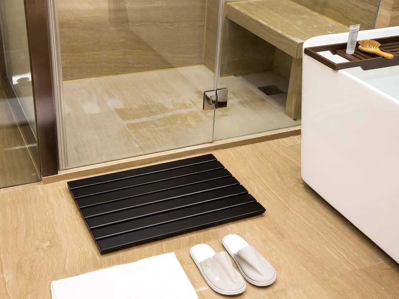 GOBAM Bamboo Bath Mat - Thumbnail 2
