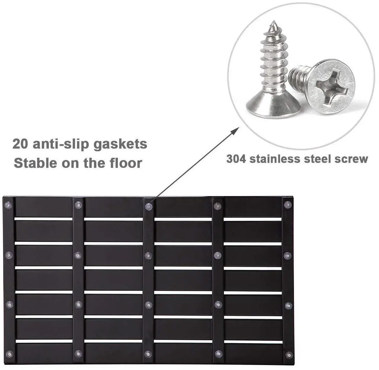 GOBAM Bamboo Bath Mat - Thumbnail 4