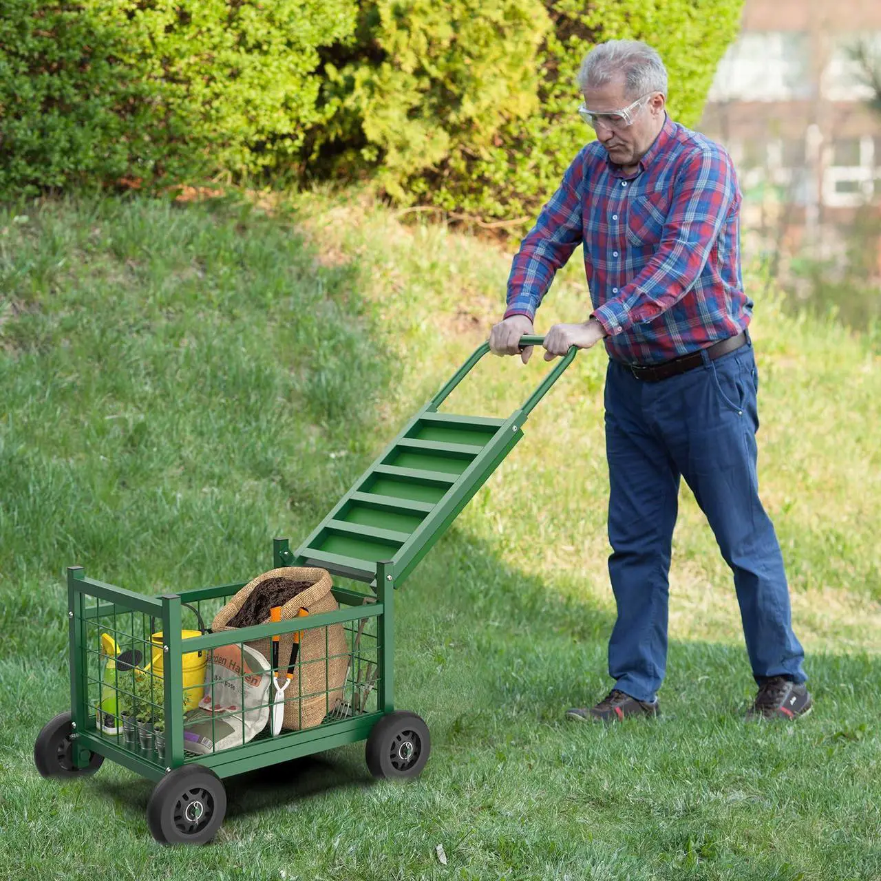 FLINTER Garden Work Seat - Thumbnail 3