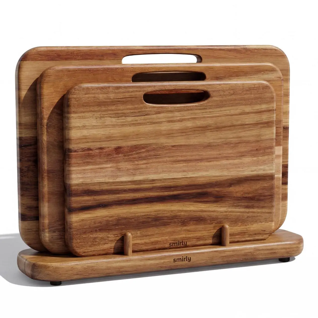 Smirly Bamboo Cutting Board - Thumbnail 2