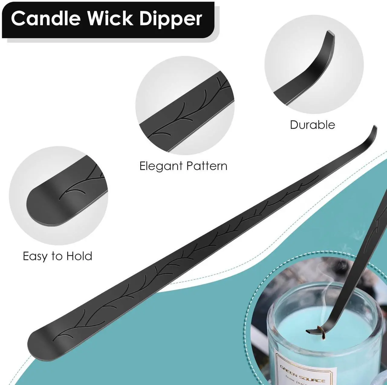 Candle Wick Trimmer and Snuffer - Thumbnail 4