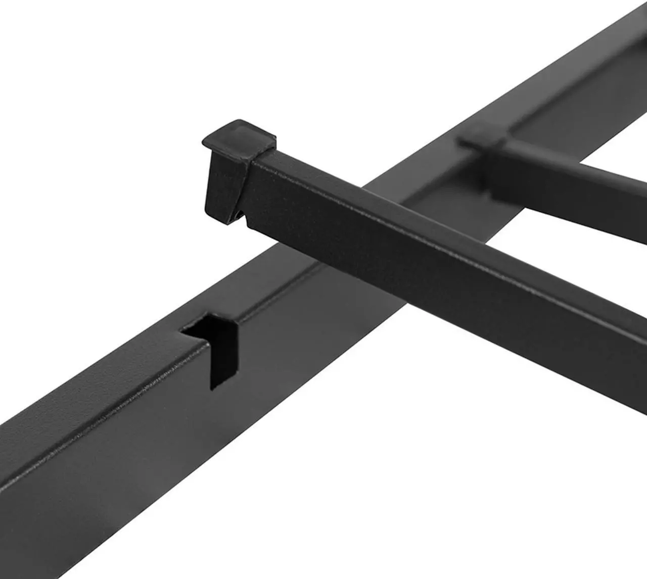 Alt view image 14 of 20 - 14 Inch Metal Platform Bed Frame with 10 Inch Pocket Spring Mattress in a Box (No Box Spring Required) - King