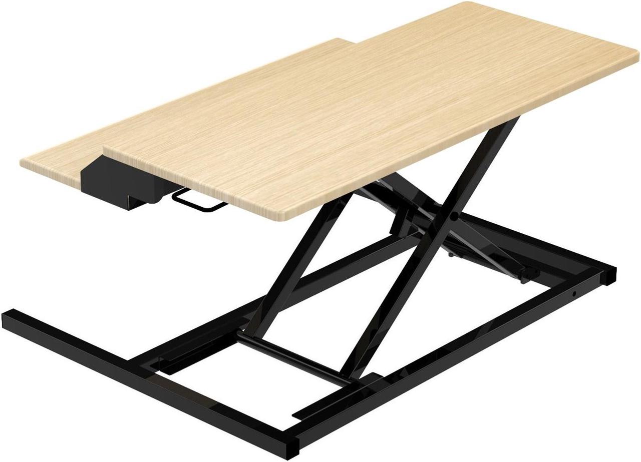 Alt view image 16 of 20 - Luxor LVLUP PRO32-WO Level Up 32 Pro Standing Desk Converter