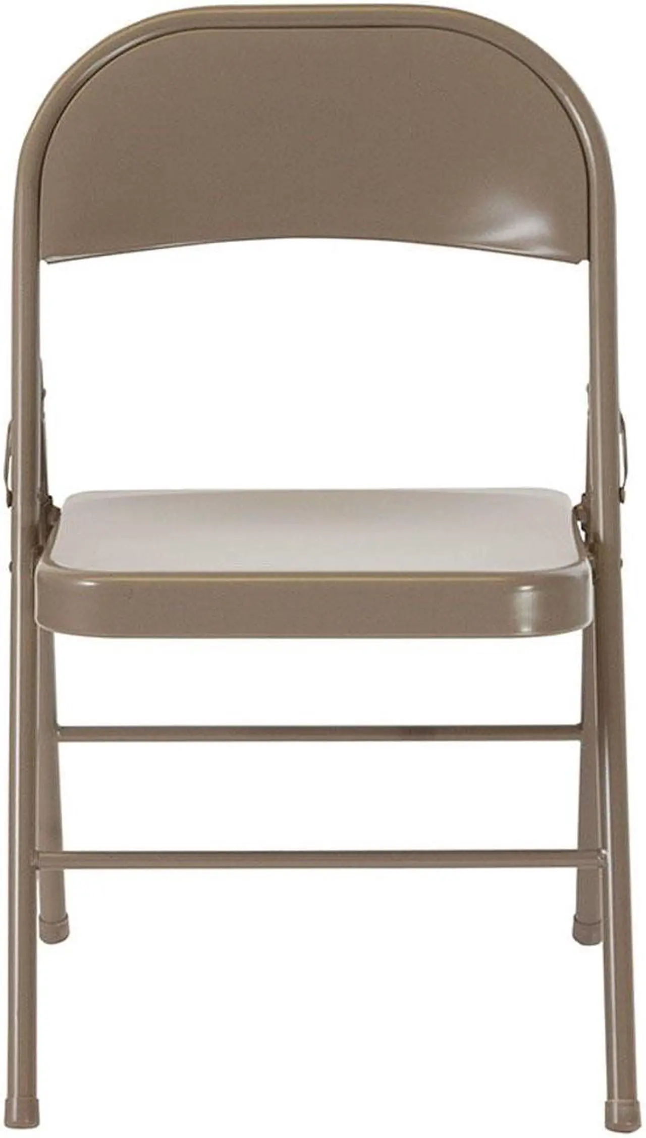 Alt view image 13 of 20 - HERCULES Series Double Braced Gray Metal Folding Chair