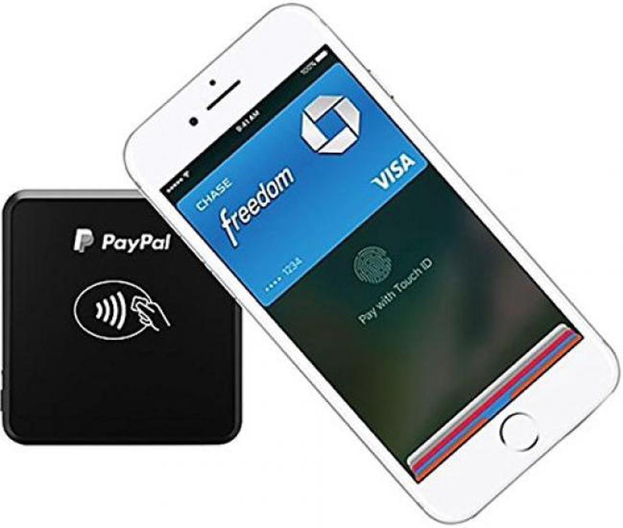 Alt view image 2 of 2 - PayPal PCTUSDCRT Chip and Tap Reader - Black