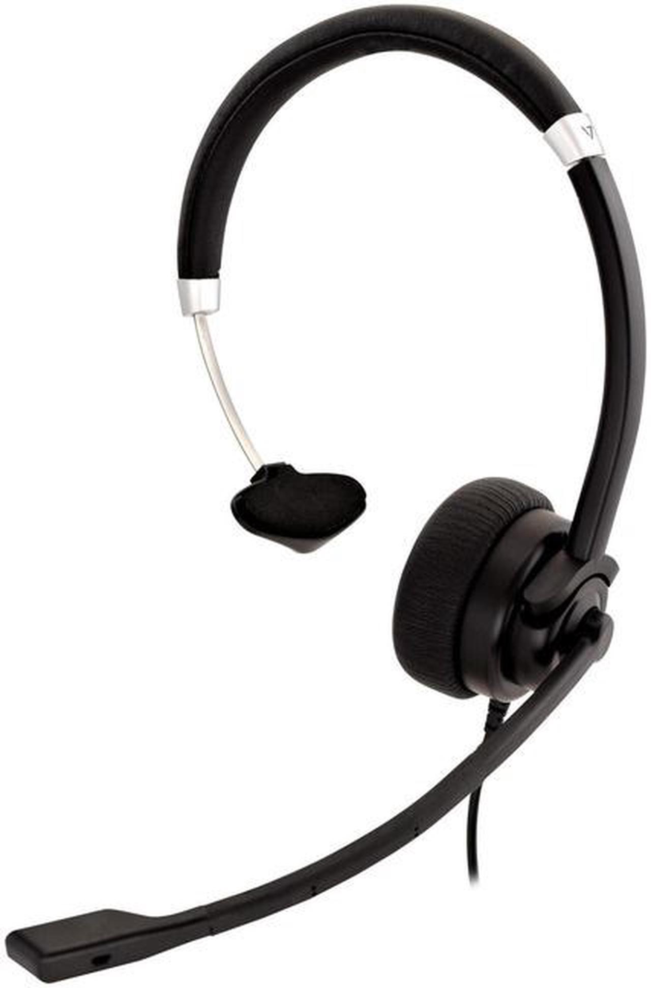 Main image of V7 Deluxe USB Mono Headset with Boom Mic HU411