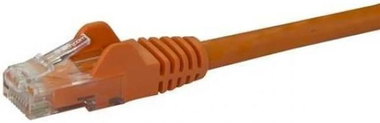 Alt view image 5 of 6 - 20FT CAT6 ORANGE SNAGLESS