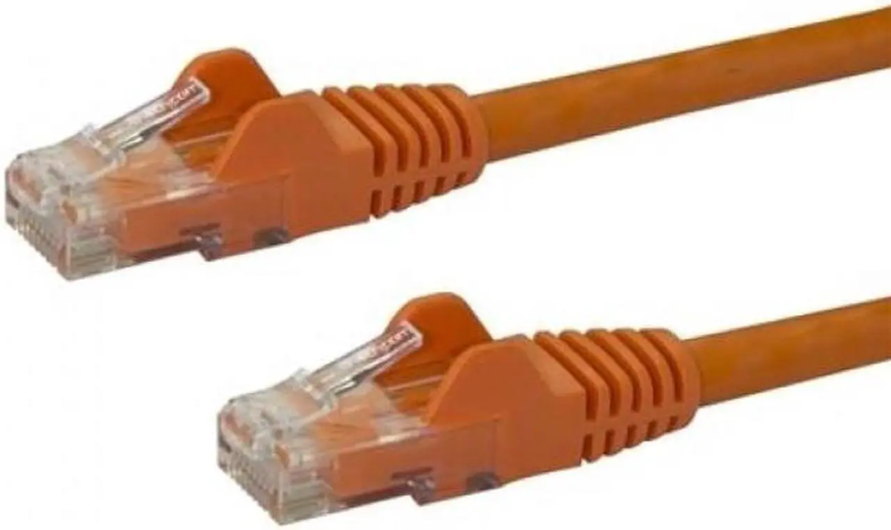 Alt view image 4 of 6 - 20FT CAT6 ORANGE SNAGLESS