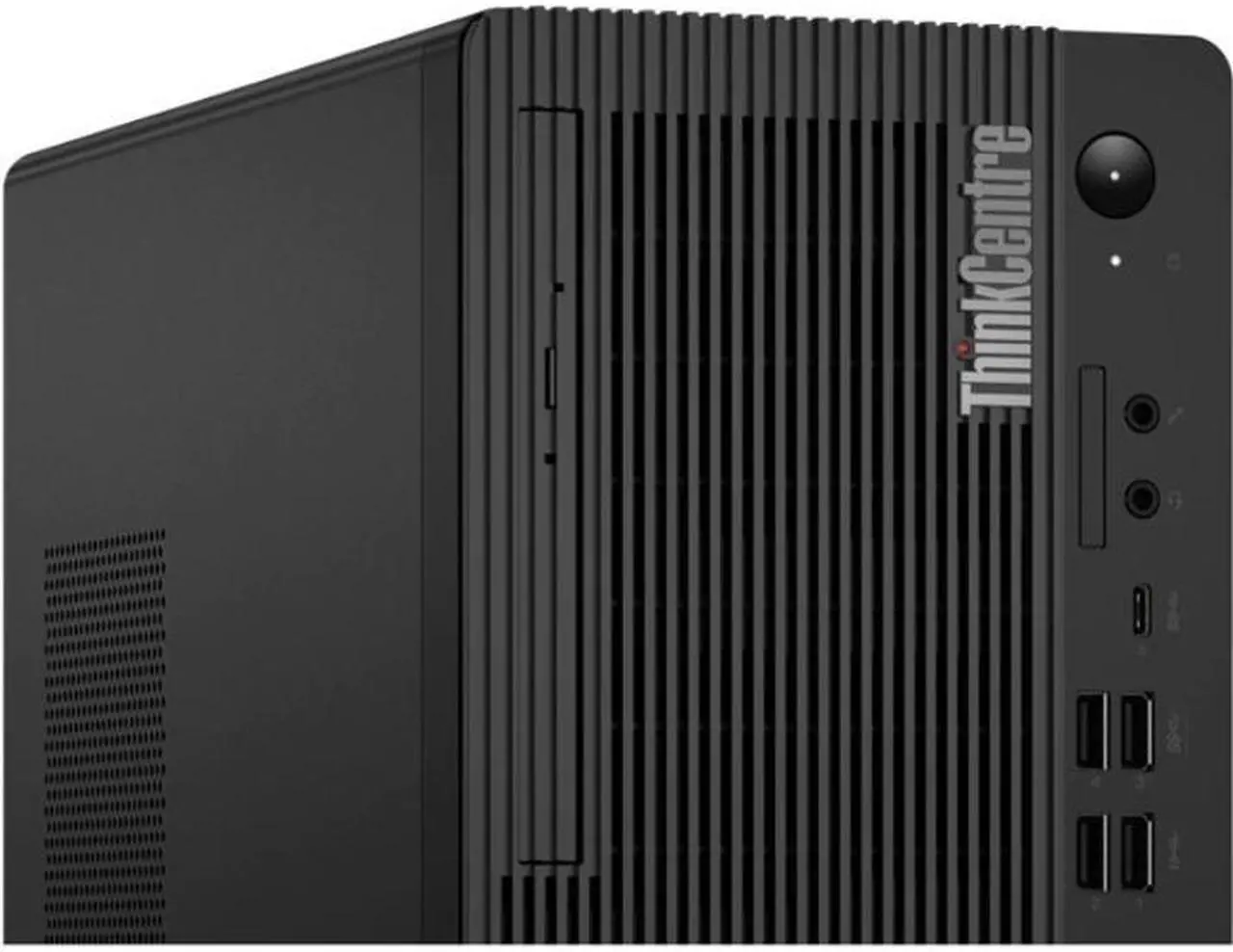 Alt view image 2 of 18 - Lenovo ThinkCentre M70t 11DA001TUS Desktop Computer - Intel Core i7 10th Gen i7-10700 Octa-core (8 Core) 2.90 GHz - 16 GB RAM DDR4 SDRAM - 1 TB HDD - Tower - Windows 10 Pro 64-bit - AMD Radeon 520 2 G