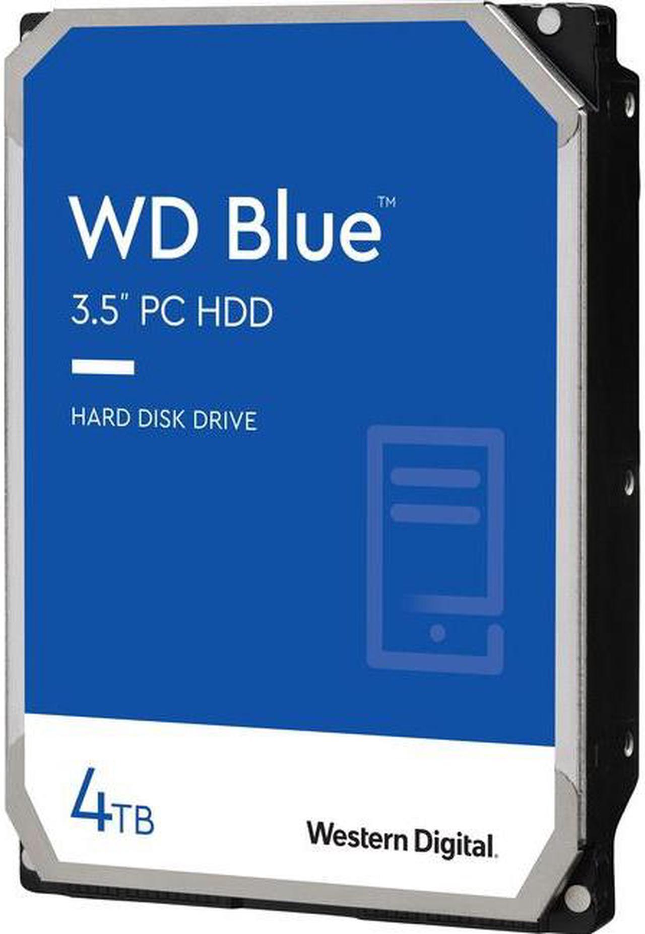 Main image of WD Blue 4TB Desktop Hard Disk Drive - 5400 RPM SATA 6Gb/s 256MB Cache 3.5 Inch - WD40EZAZ