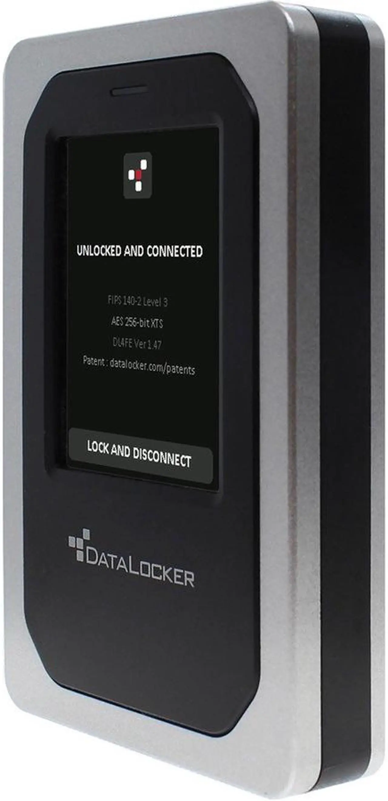 Alt view image 6 of 15 - DataLocker DL4 FE 1TB USB 3.2 Portable External Hard Drive DL41TBFE