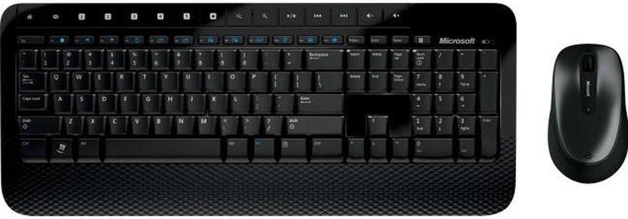 Alt view image 2 of 6 - Microsoft Wireless Desktop 2000 Keyboard and Mouse + Microsoft Wireless Desktop 850 Keyboard
