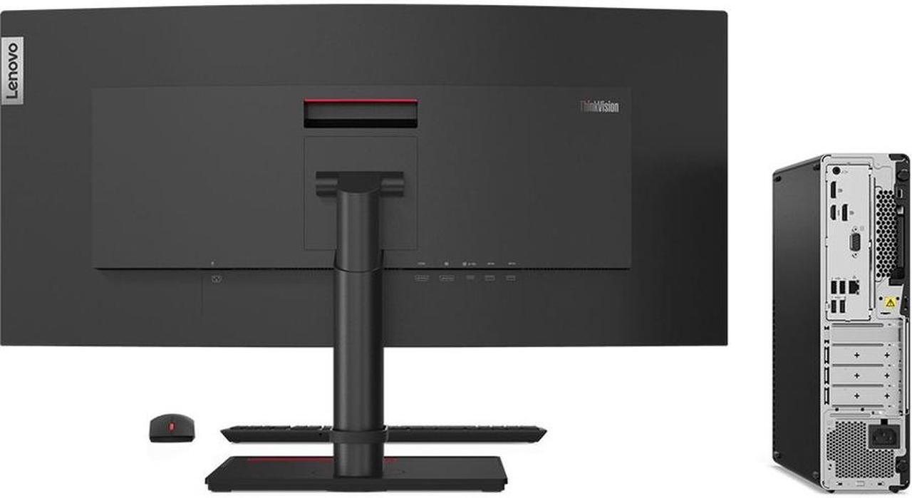 Alt view image 6 of 20 - Lenovo ThinkCentre M75s Gen 2 11JB0020US Desktop Computer - AMD Ryzen 7 4750G Octa-core (8 Core) 3.60 GHz - 8 GB RAM DDR4 SDRAM - 256 GB SSD - Small Form Factor - Raven Black - Windows 10 Pro 64-bit -