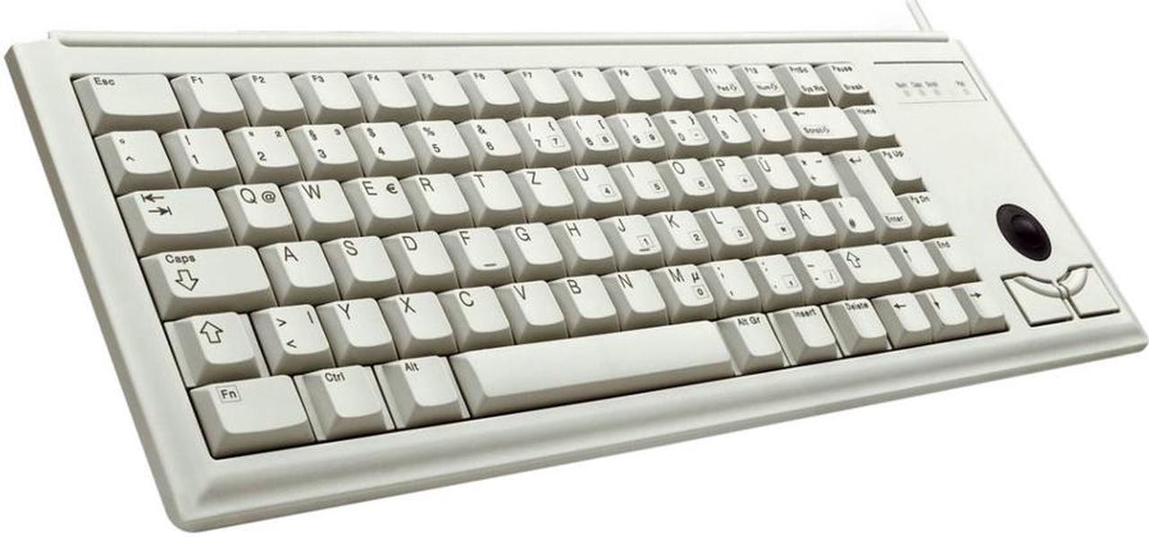 Alt view image 6 of 11 - Zf G84-4420Lubeu-0 15-Ultraslim, 83 Key,Lt Grey Usb, Integrated Trackball