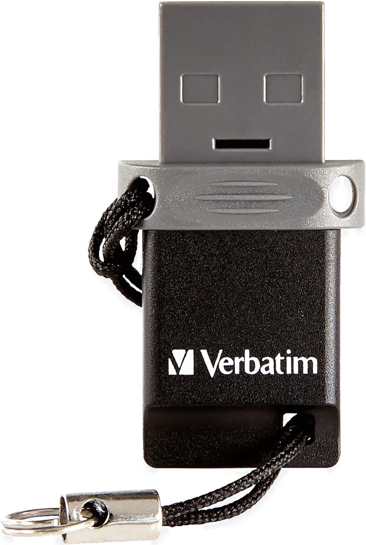 Alt view image 12 of 20 - 64GB STORE N GO DUAL USB FLASH DRIVE
