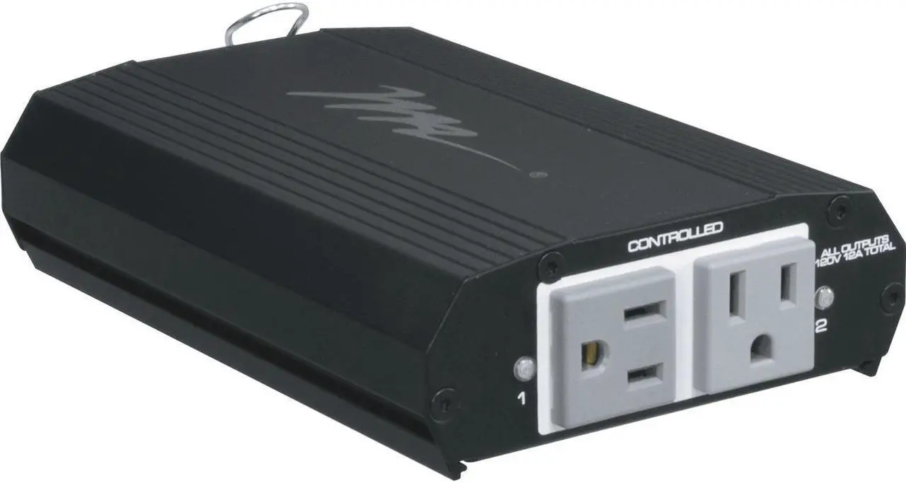 Alt view image 4 of 4 - Middle Atlantic Products - RLNK-215 - Middle Atlantic Select RLNK-215 2-Outlet PDU - Basic - NEMA 5-15P - 2 x AC Power -