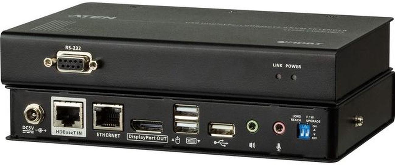 Alt view image 12 of 17 - ATEN USB DisplayPort HDBaseT 2.0 KVM Extender (4K@100m) CE920