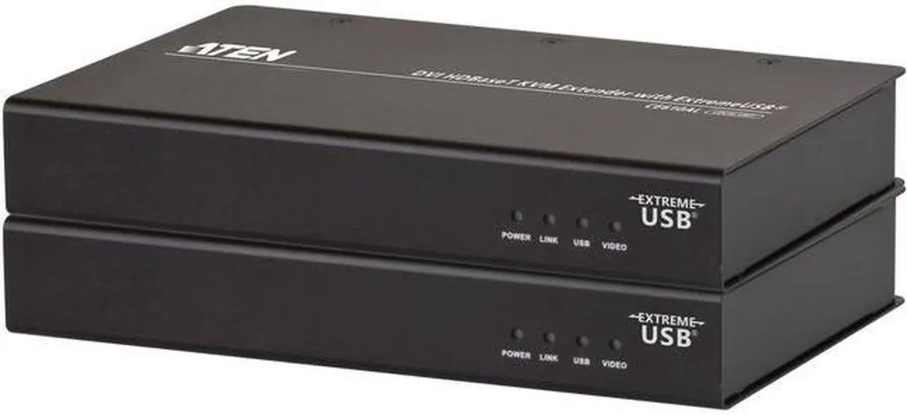 Alt view image 4 of 10 - ATEN CE610A DVI HDBaseT KVM Extender with ExtremeUSB
