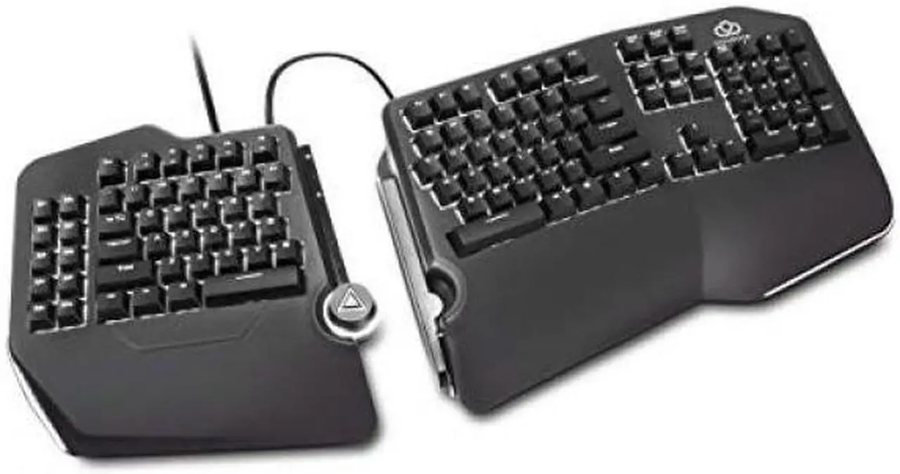 Alt view image 10 of 10 - Cloud Nine Ergonomic Mechanical Keyboard, C989M
