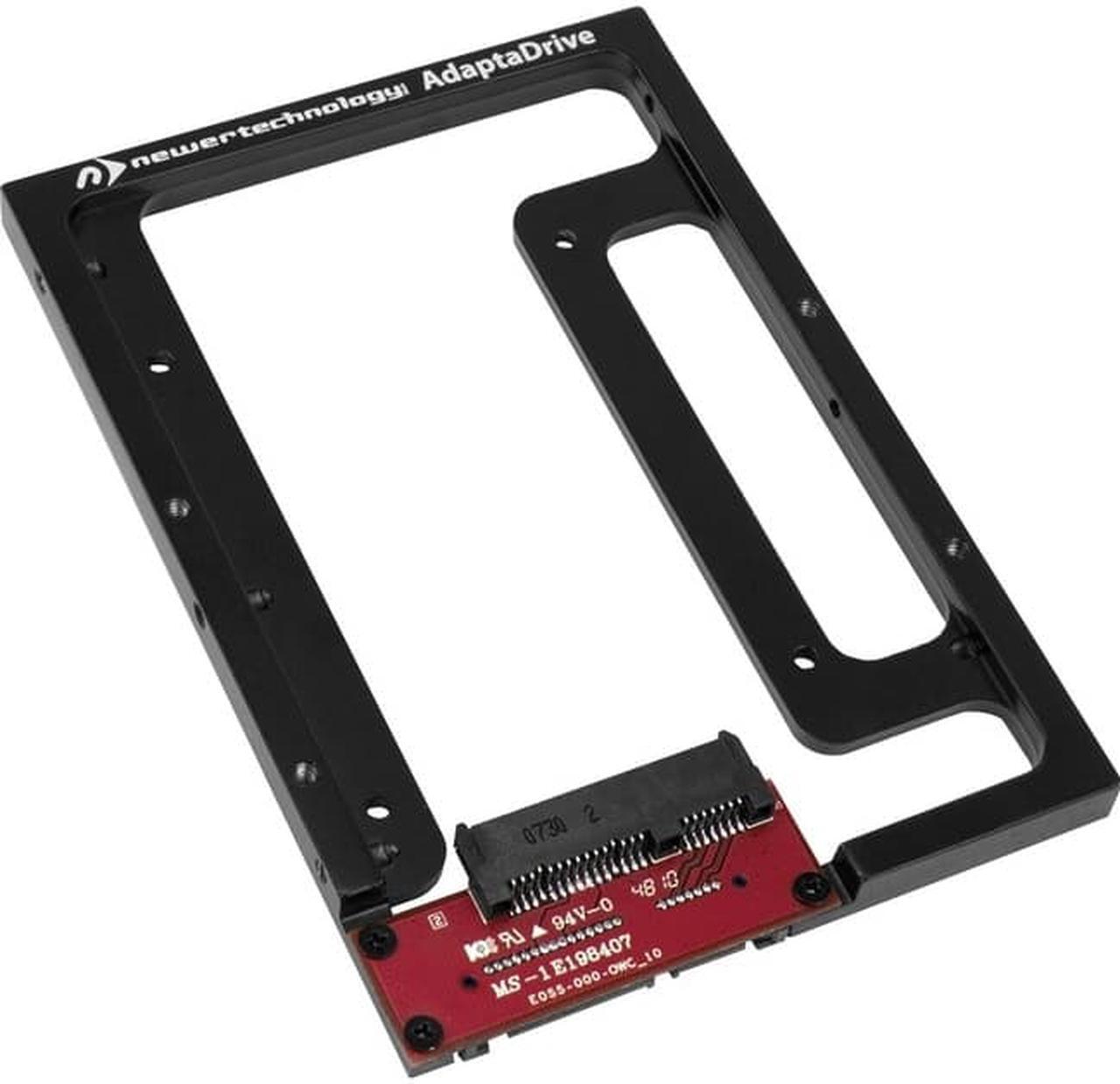 Alt view image 3 of 3 - NewerTech AdaptaDrive 2.5" to 3.5" Drive Converter Bracket. Model NWTADPTADRV